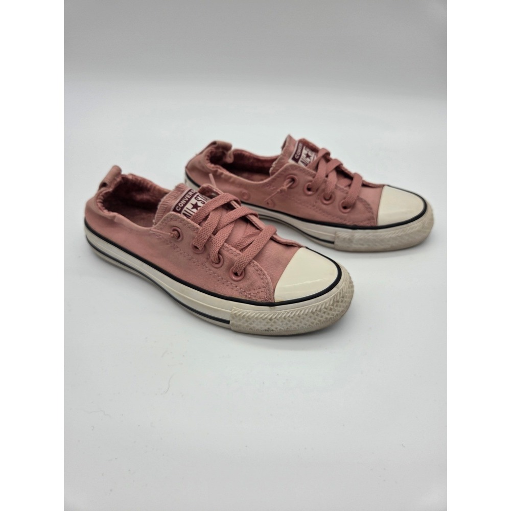Converse Chuck Taylor All Star Shoreline Slip On Sneakers Pink Womens 537084C - Picture 2 of 6